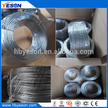 7 wires twisted high tensile high strength multistrand galvanized wire